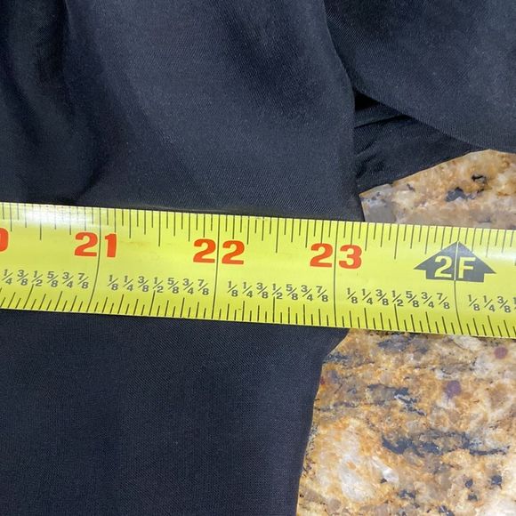 LOLA Italian Black Beaded Sheer Half Length Sleeves Top Blouse - Picture 7 of 8